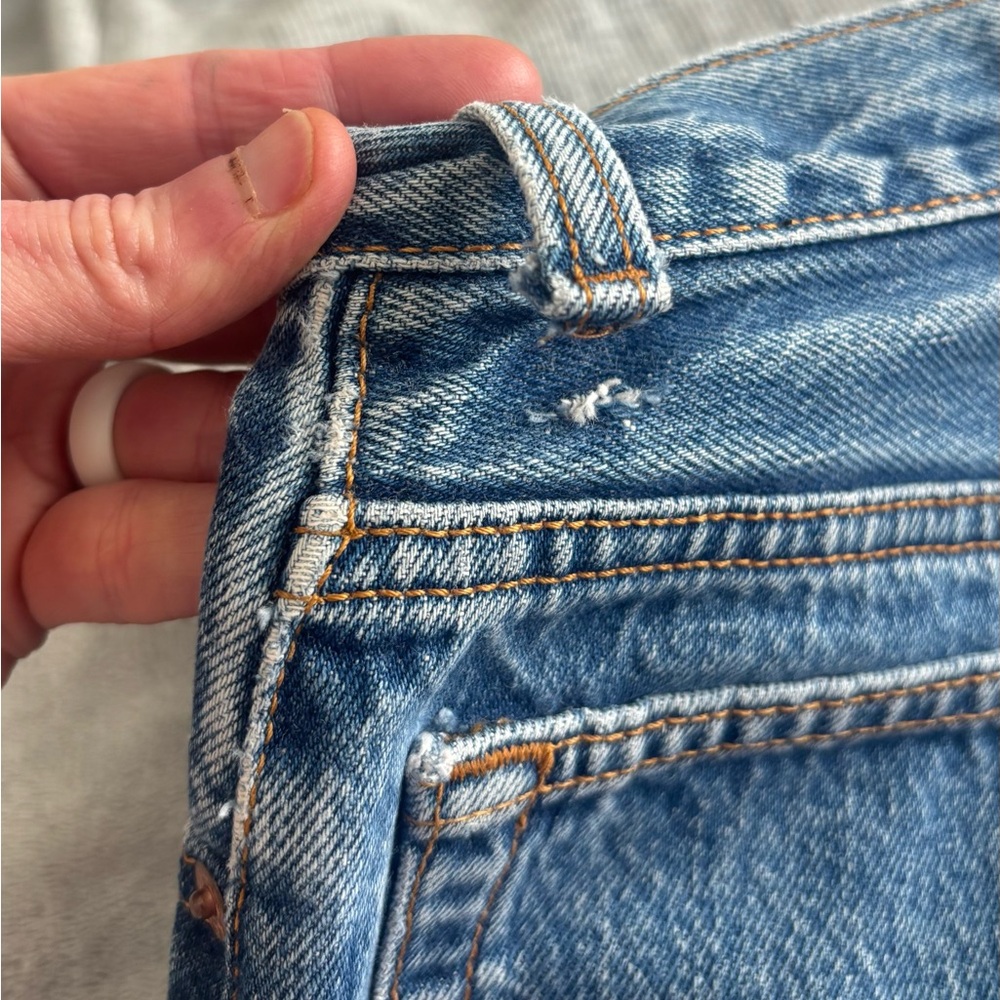 Vintage Levi’s Buttonfly Upcycled, Sz 23, ReDun - Picture 9 of 15